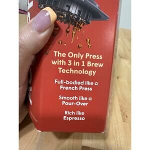 AeroPress Original Coffee Press Maker 3-in-1 Brew System Portable Travel Kit New